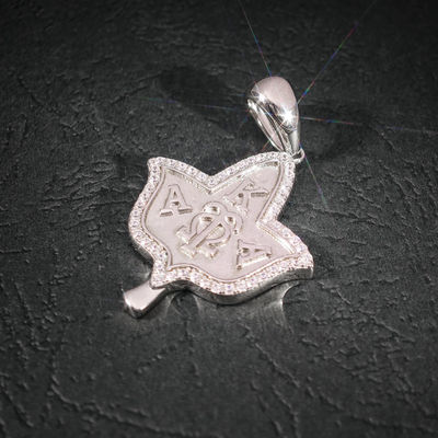 2025 Hip Hop Bling 925 Sterling Silver Pass Diamond Tester  VVS Moissanite Letter AKA Flower Tulip Pendant for Men Women